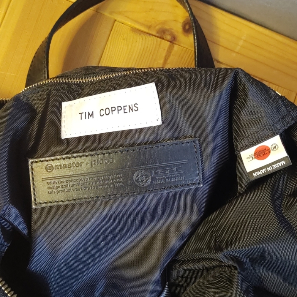 Tim Coppens Leather master - piece Tote Bag Black - Picture 8 of 8